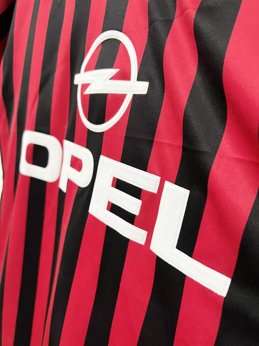 AC Milan Home Shirt - 100 Years - 1999-2000 – Retro Football Shirts