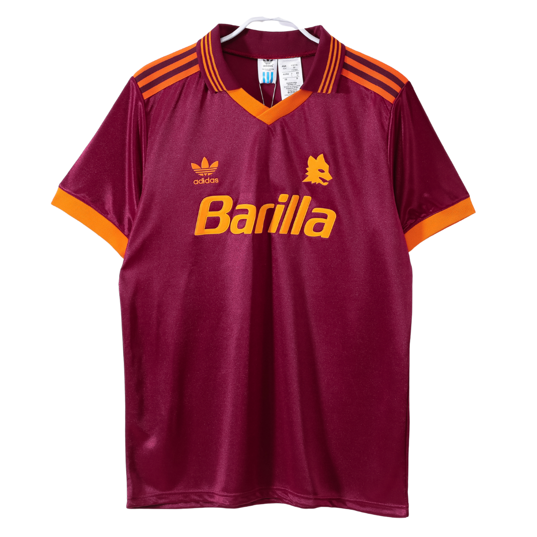 AS Roma Home Shirt - 1992-94 – Retro Football Shirts AS Roma Home Shirt - 1992-94 – Retro Football Shirts