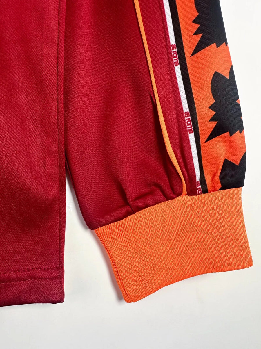 Maillot domicile Γ manches longues AS Roma 1998-99 β Retro