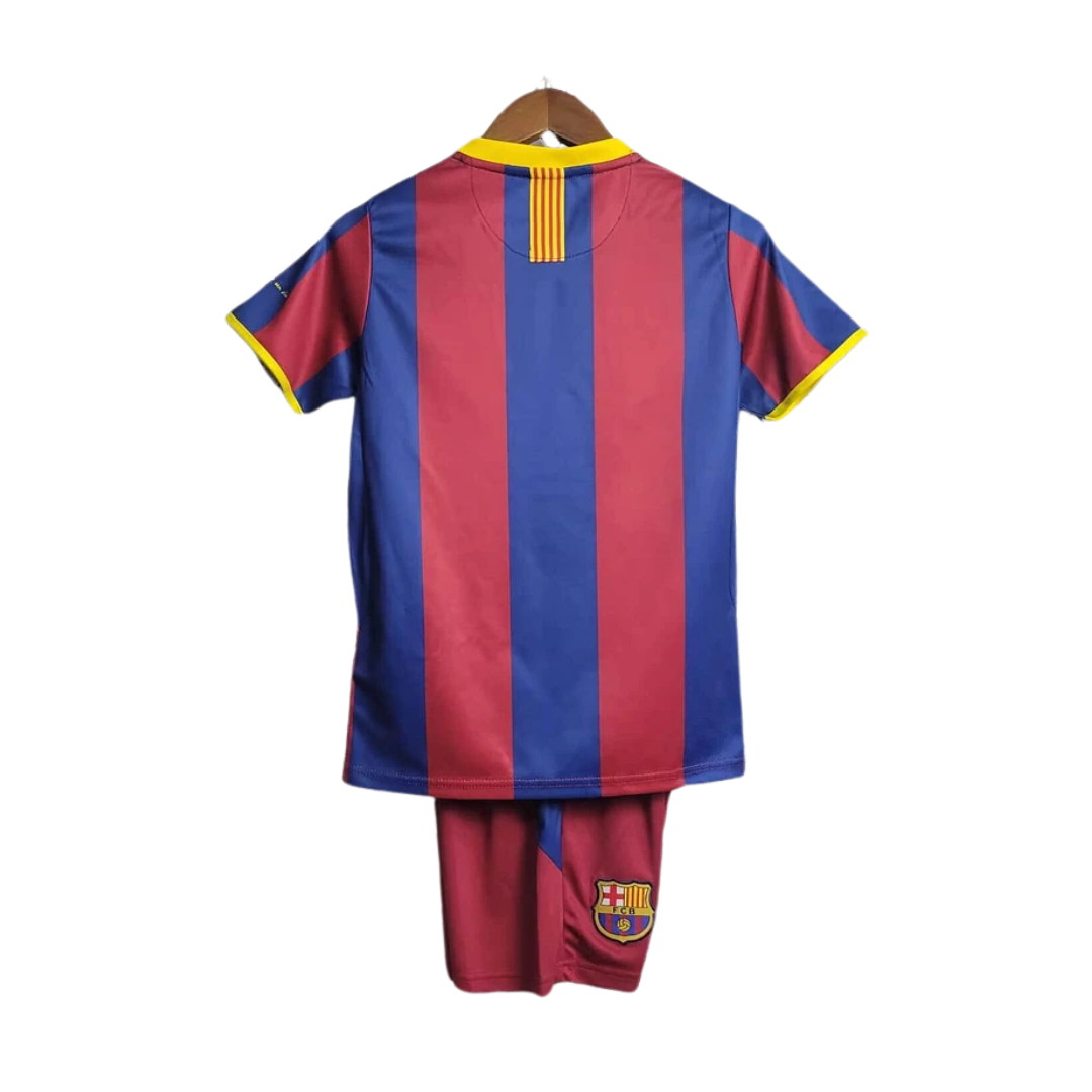 FC Barcelona 2010-2011 - KINDERSET – Retro Football Shirts