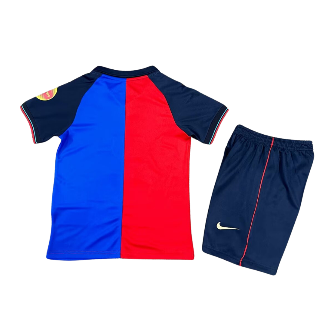 FC Barcelona Home - 1899-1999 - KIDS SET – Retro Football Shirts