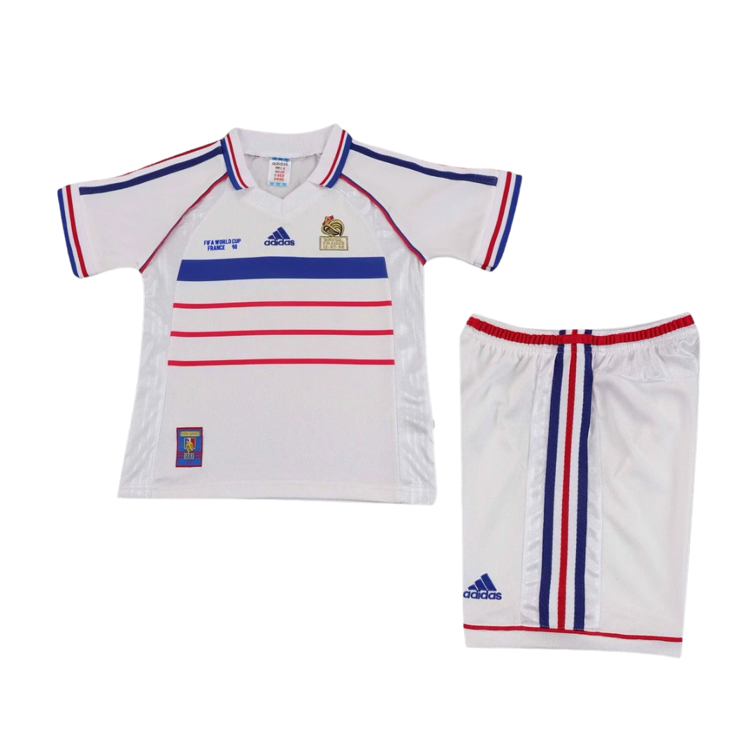 France 1998 Home Short Sleeve Maillot Football Shirt [As worn by Zidane, Henry & Deschamps