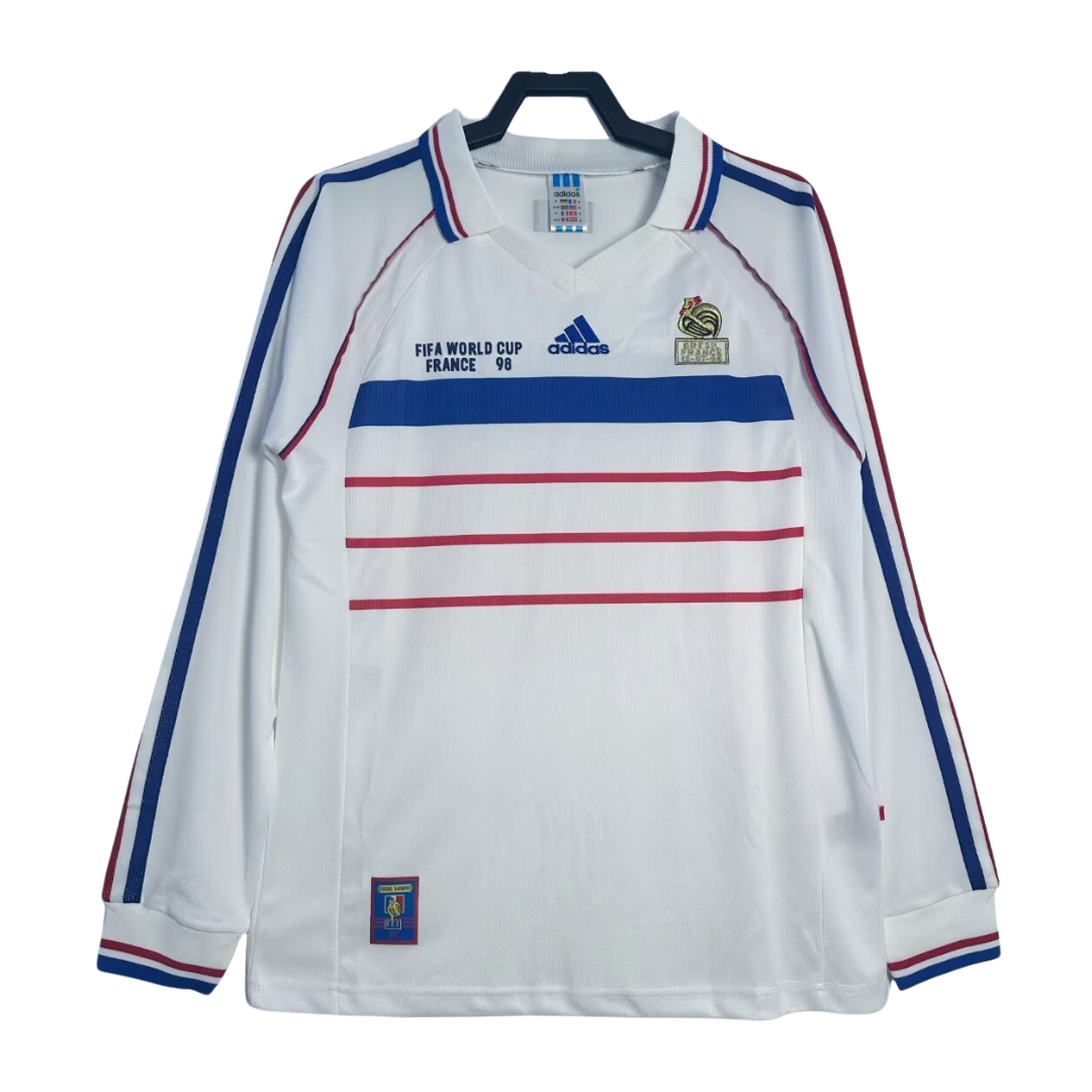 France Long Sleeve Away Shirt 1998