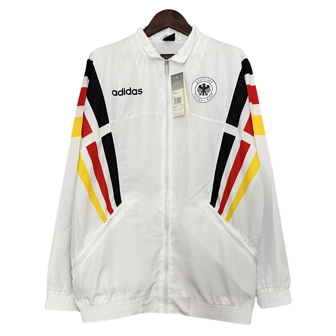 Veste De Survêtement Allemagne Football – Femme Taille M, Style Rétro, Neuve