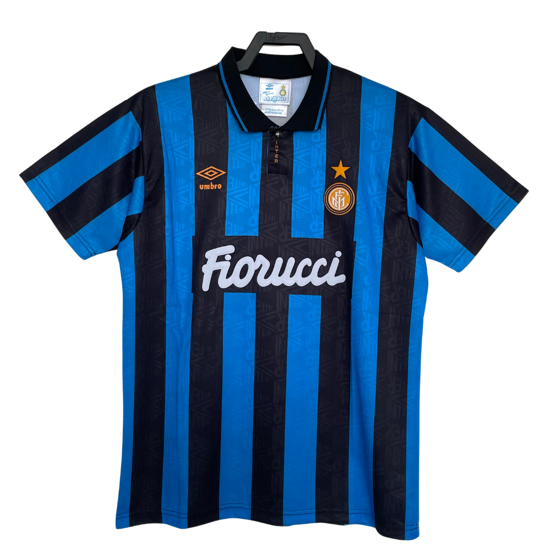 Inter Milan Home Shirt - 1992-94 – Retro Football Shirts