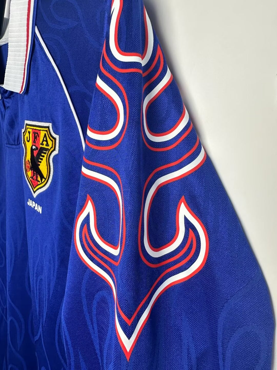Japan Long Sleeve Home Shirt - 1998 – Retro Football Shirts