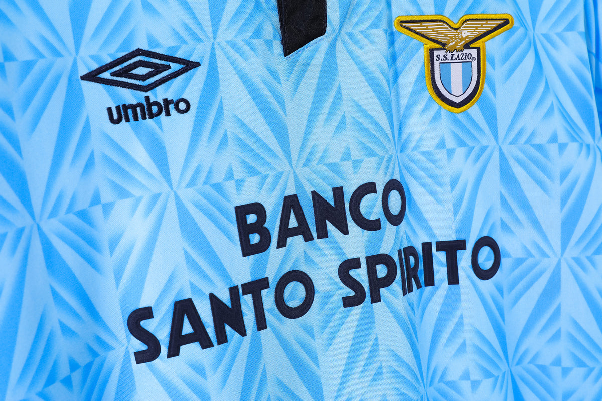 Lazio Roma Home Shirt - 1991-92 – Retro Football Shirts