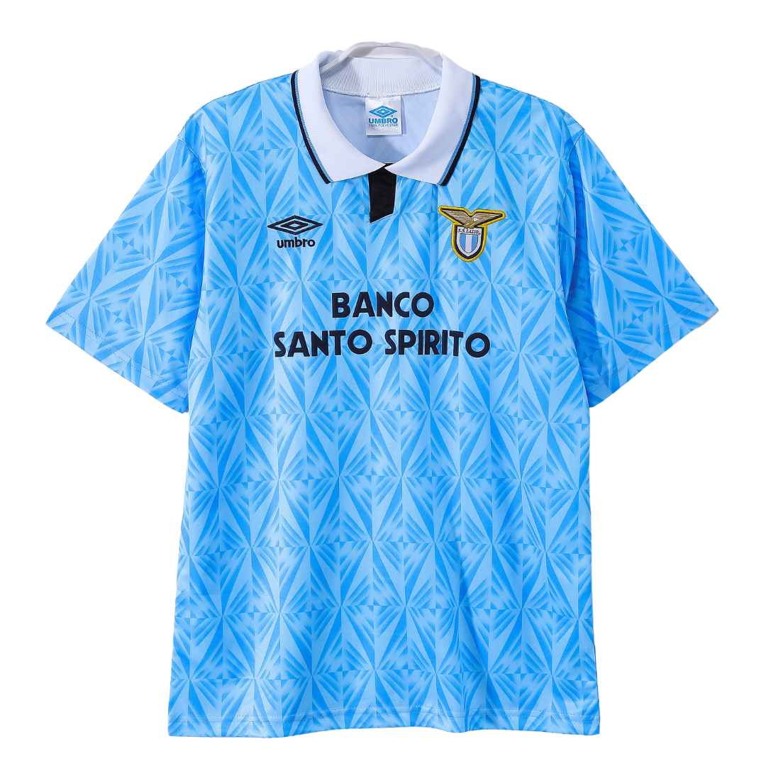 Lazio Roma Home Shirt - 1991-92 – Retro Football Shirts