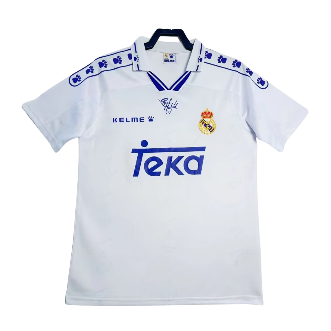 Real Madrid CF Home Shirt - 1994-1996 – Retro Football Shirts