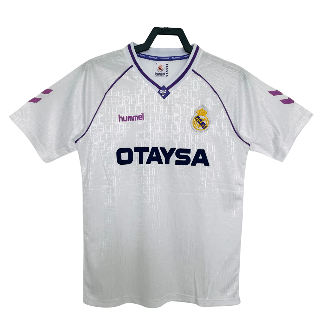 Real Madrid Home Shirt - 1990-1992 – Retro Football Shirts
