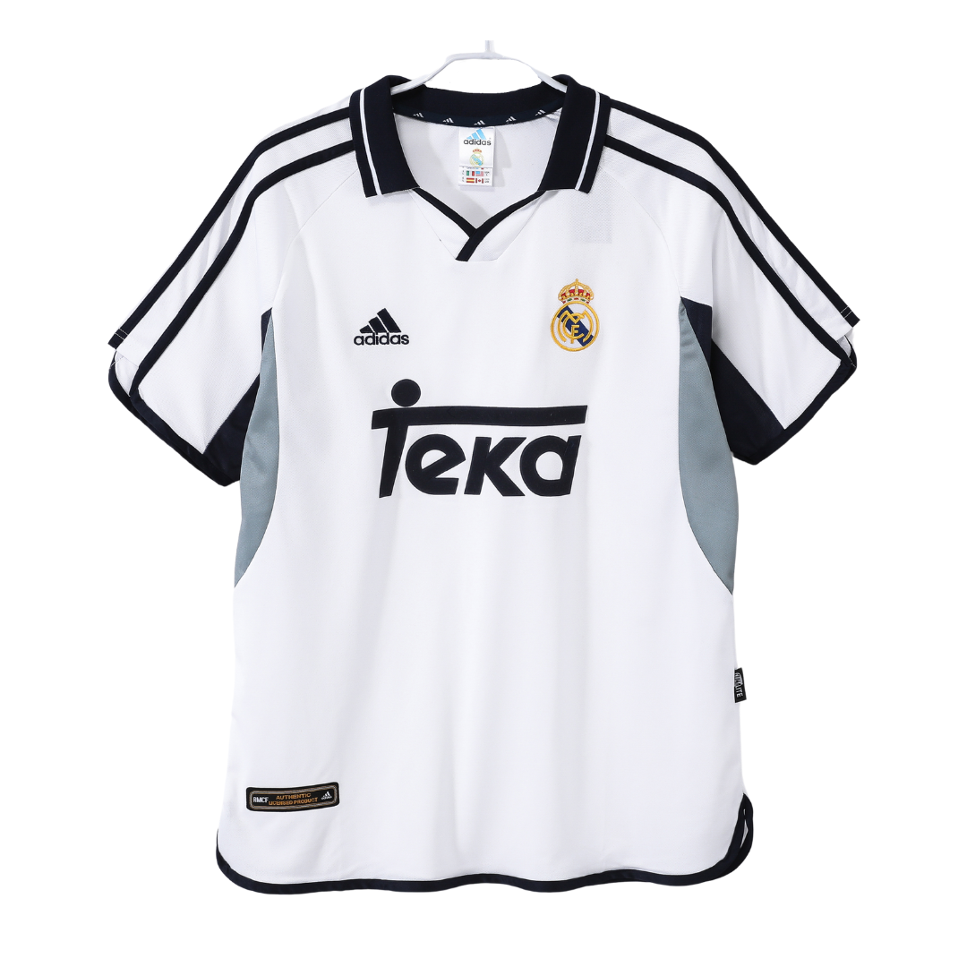 Maillot Real Madrid Domicile 2001 2002 - Maillot Foot