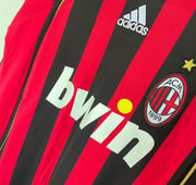 Camisa de casa de manga larga del AC Milan - 2007-08