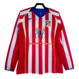 Maglia da casa a maniche lunghe dell'Athletico Madrid - 2004-05