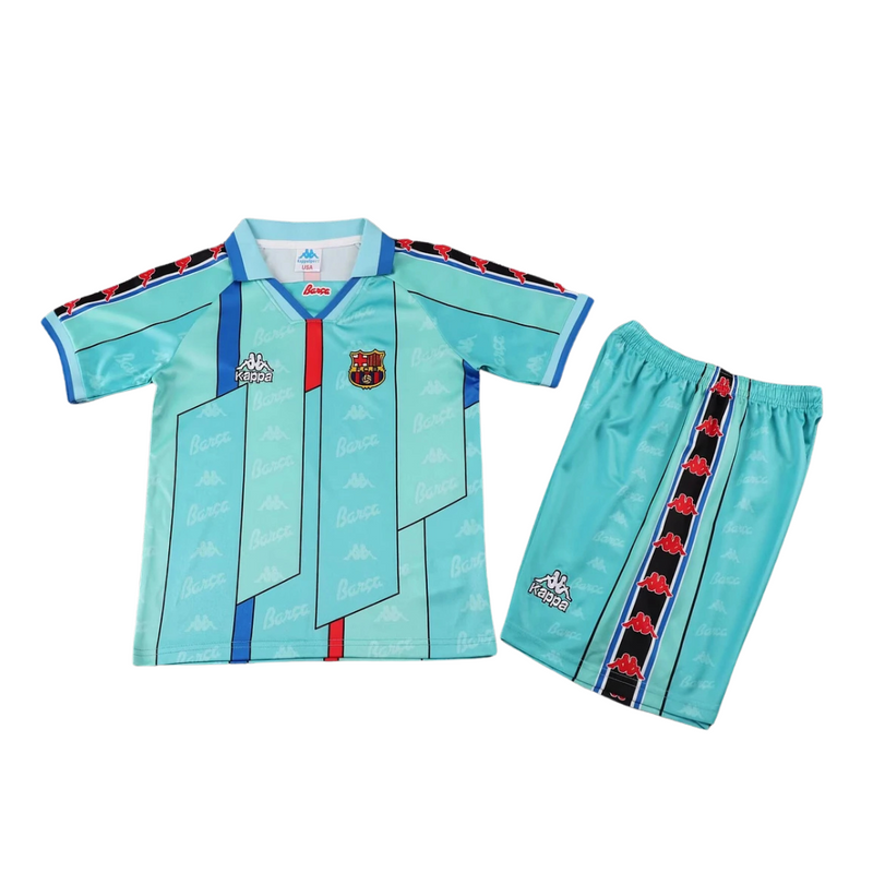 FC Barcelona ユニフォーム希少2枚セット FC Barcelona Away 1996-1997 - KIDS SET – Retro Football Shirts