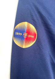 Maglia da casa a maniche lunghe del Barcellona - 100 anni di anniversario (1999)