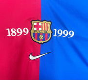 Maglia da casa a maniche lunghe del Barcellona - 100 anni di anniversario (1999)
