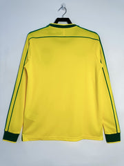 Brazilië Lange Mouwen Thuis Shirt - 1998