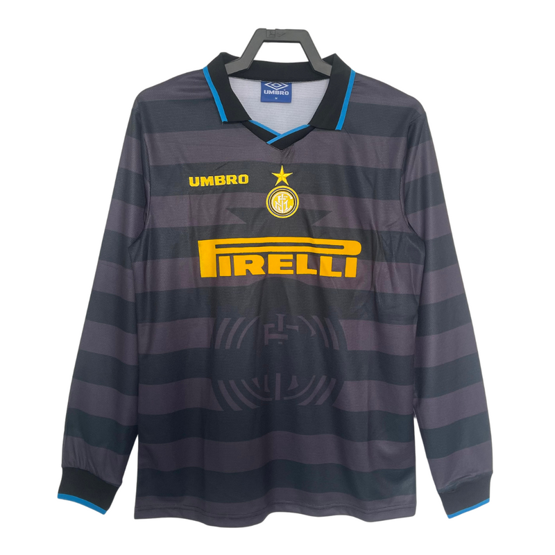 Maillot Inter Milan Manches Longues Homme Taille M - Saison 23/24 - Occasion
