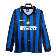 Maglia da casa a maniche lunghe dell'Inter - 1997-98