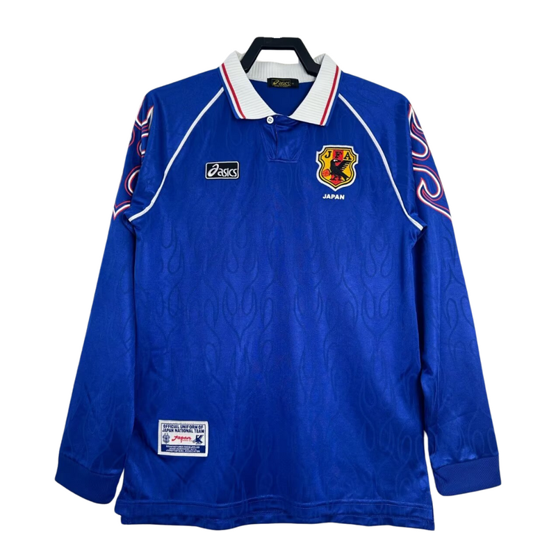 Japan Long Sleeve Home Shirt - 1998 – Retro Football Shirts