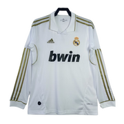 Maglia da casa a manica lunga del Real Madrid - 2011-12