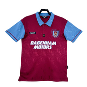 West Ham United 1995-97 Away Retro Kit – The Football Heritage