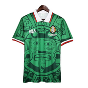 Maillot rétro MEXIQUE 1998 avec le 10 - Les Voyages En Ballon - Maillots de football vintage Maillot rétro MEXIQUE 1998 avec le 10 - Les Voyages En Ballon - Maillots de football vintage